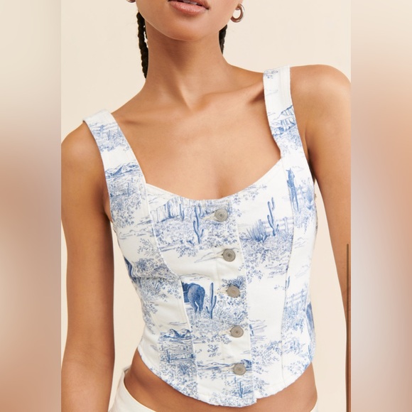 Levis XS Alani Corset top - Picture 3 of 7